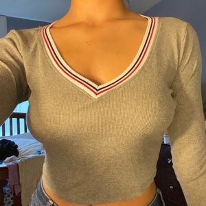 Cropped longsleeve top ✨